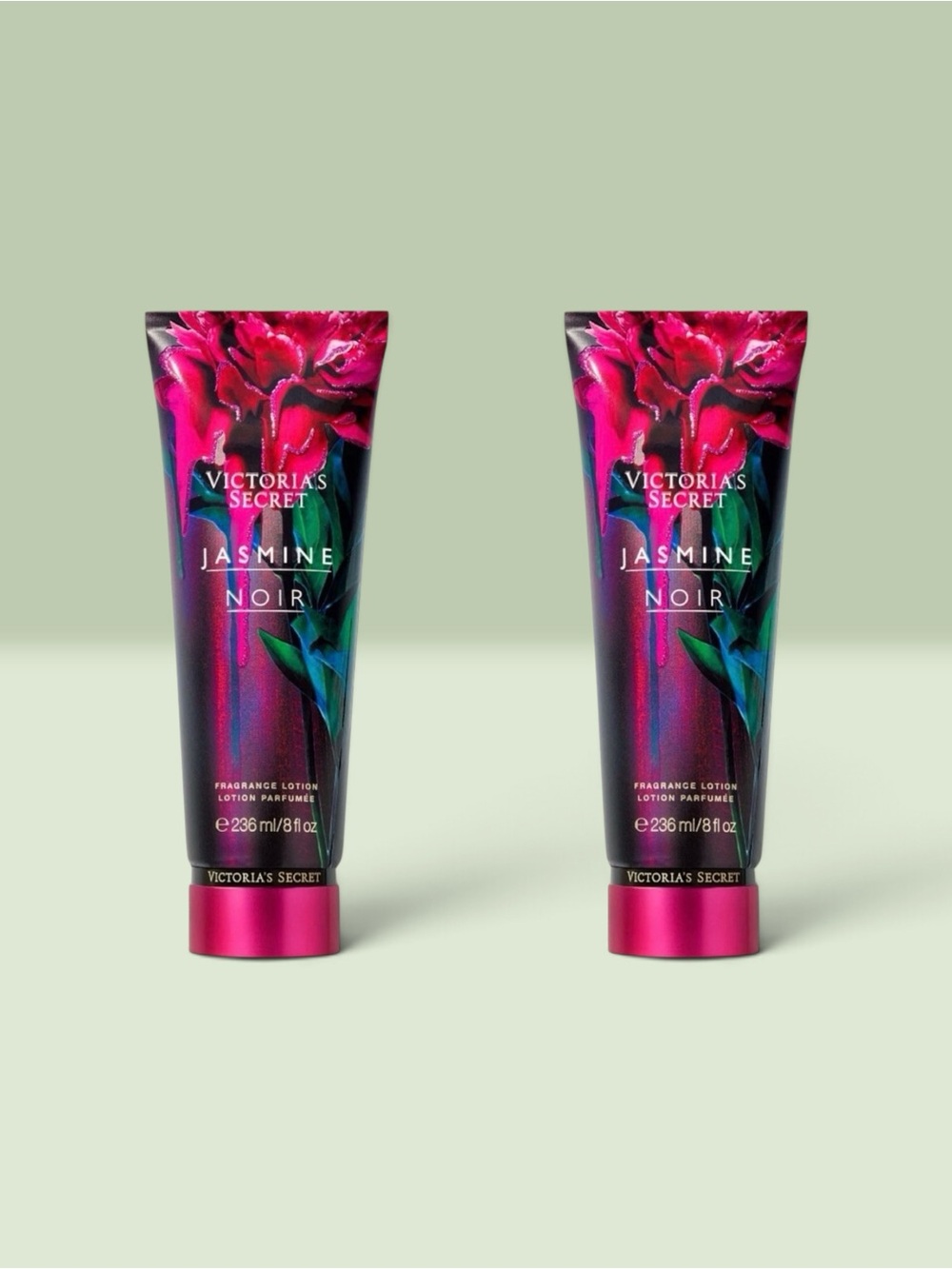 Victoria’s Secret JASMINE NOIR Fragrance Lotion ~ 8 fl.oz. ( Lot of 2  )